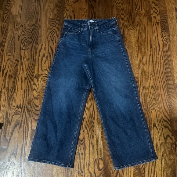 Old Navy Denim - Old Navy Women's Dark Blue Flare & Wide Leg Jeans
